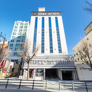 브라운 도트 미남 부산광역시